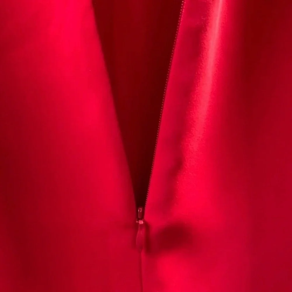 Trina Turk Scarlet Midi Dress with Ruffle Detail - Picture 10 of 13